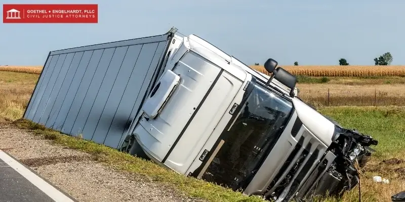 trucking company records flint accident claim